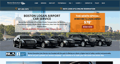 Desktop Screenshot of bostonexecutivelimoservice.com